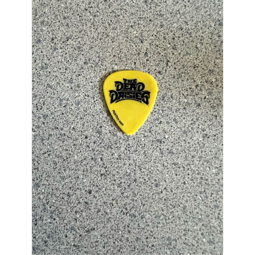 The Dead Daisies Michael Devin Stage Played signed Guitar Pick Whitesnake Bass